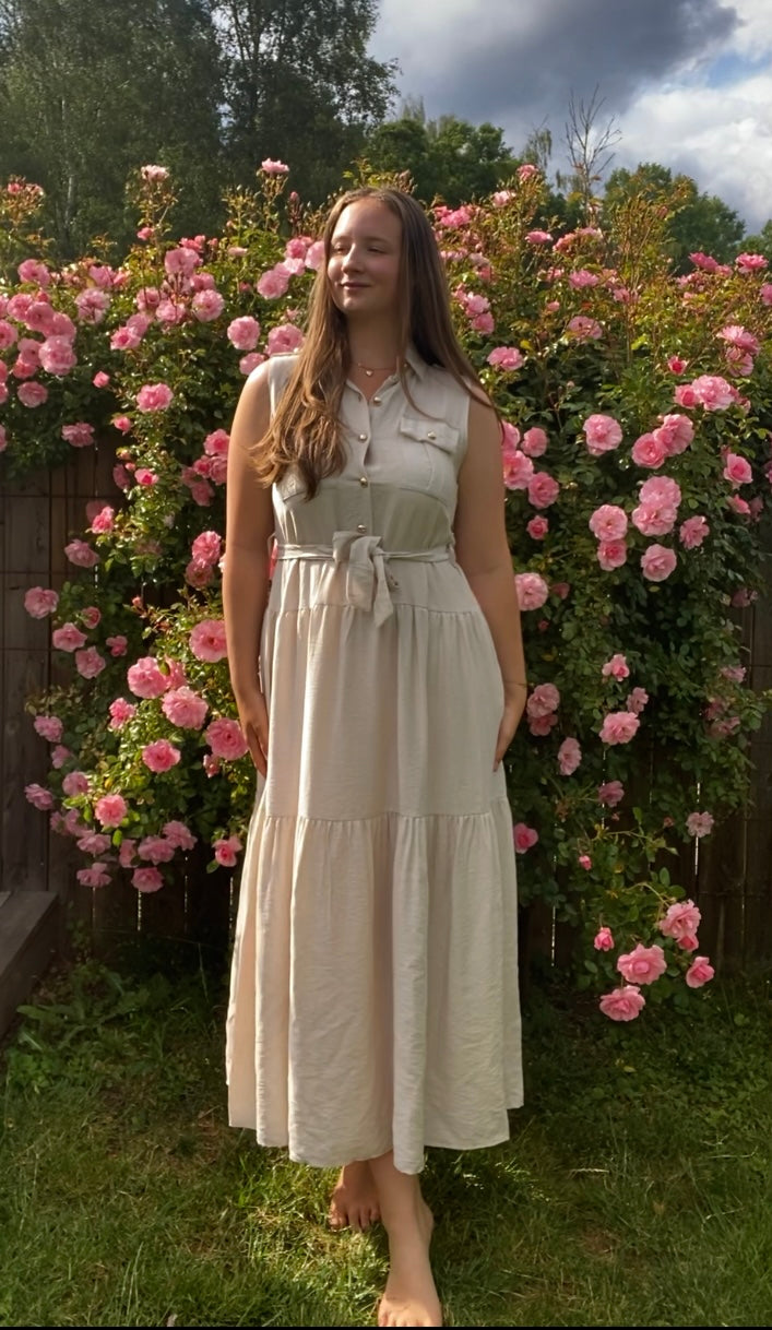 Klänning BONNIE Beige