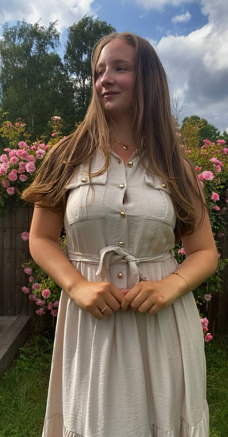 Klänning BONNIE Beige
