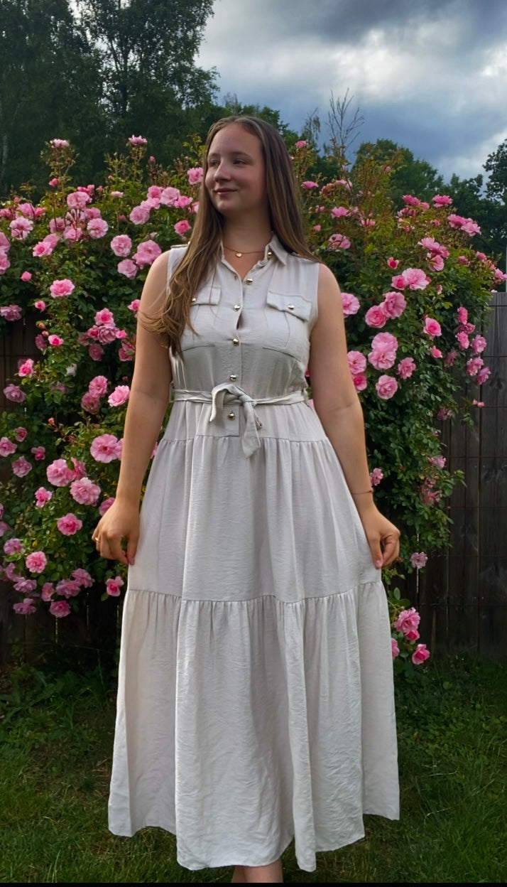 Klänning BONNIE Beige
