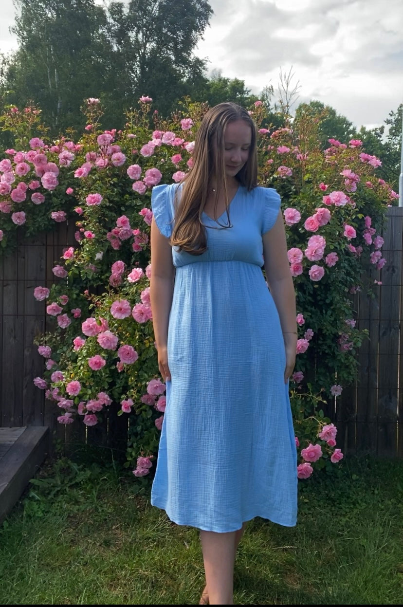 Klänning HEDDA Ljusblå