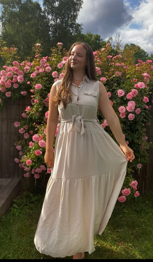 Klänning BONNIE Beige
