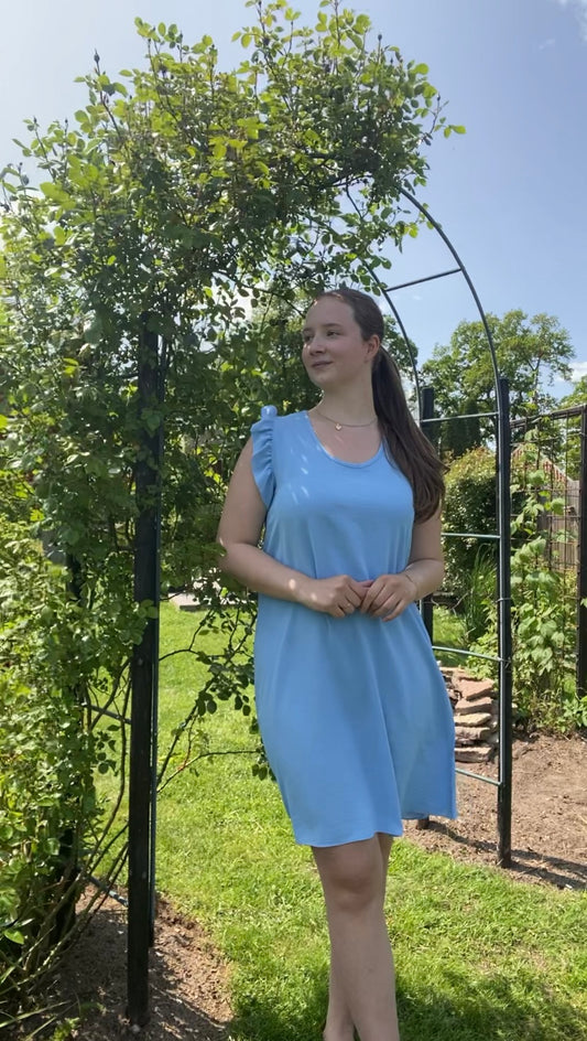Klänning JASMINE Ljusblå